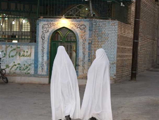 تصاویری ناب از فرشتگان سفید بال باحجاب