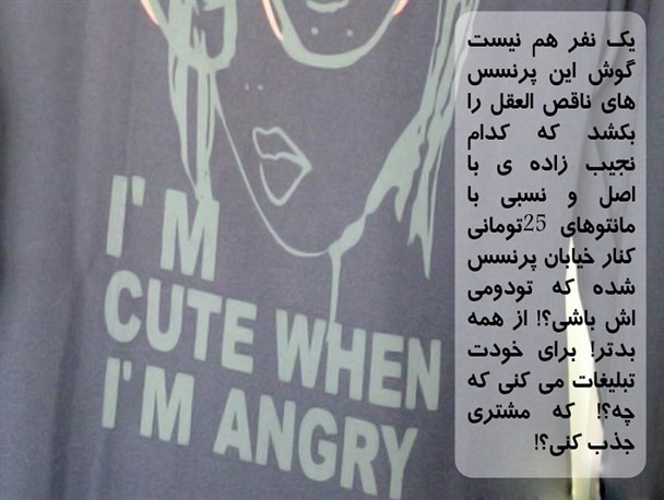 به من نزدیک نشو، من یک پرنسسم!