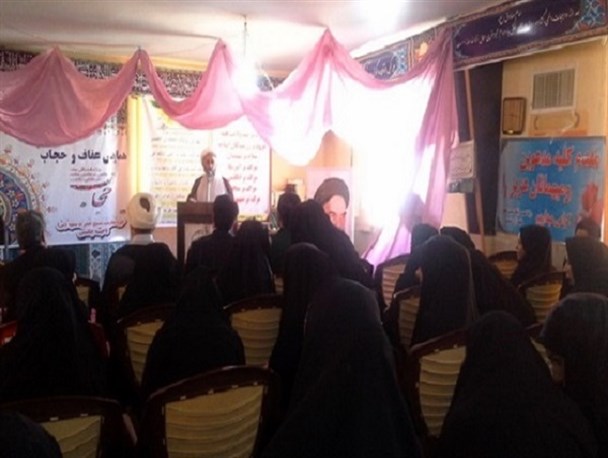 برگزاری همایش عفاف و حجاب در شهرستان چگنی