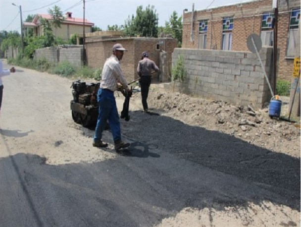 احداث ساختمان آتش نشانی در روستای بران علیا/آغار لکه گیری آسفالت روستای امیرکندی و آق قباق اصلاندوز+تصاویر