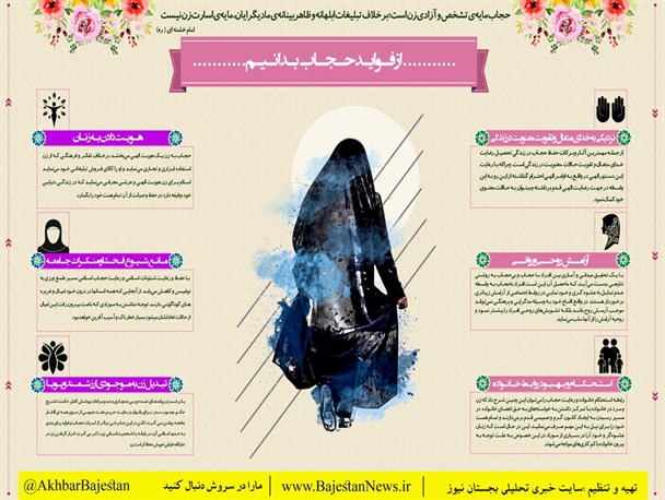 اینفوگرافیک/ از فوایدحجاب بدانیم