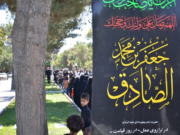 سوگواره باشکوه صادقیون در میقات الرضا(ع)+ تصاویر