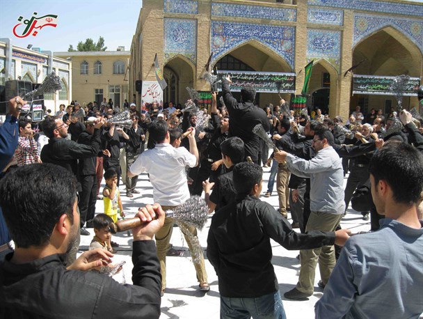 مراسم عزاداری سالروز شهادت امام جعفرصادق (ع) در سنقروکلیایی برگزار شد