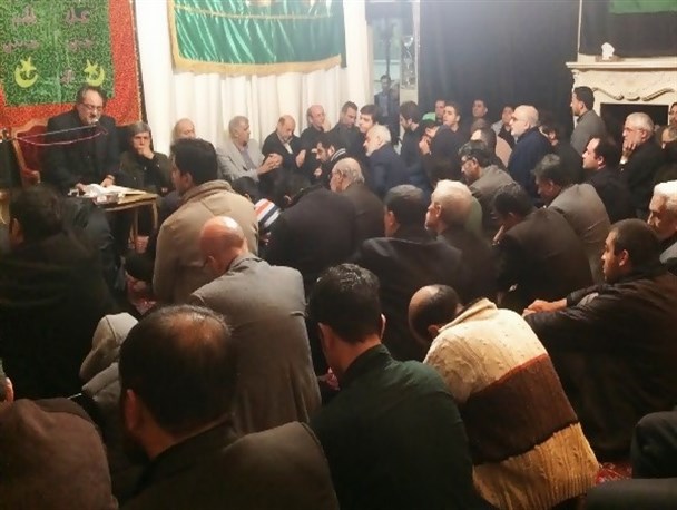 عکس: عزاداری شهادت امام جعفر صادق (ع) در زرین دشت