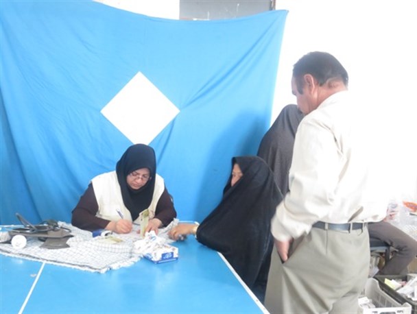 اردوی جهادی بانوان شهرستان خاتم به روایت تصویر