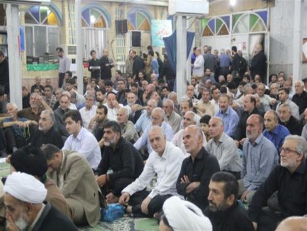 مراسم اربعین امام جمعه فقید صومعه سرا برگزار شد