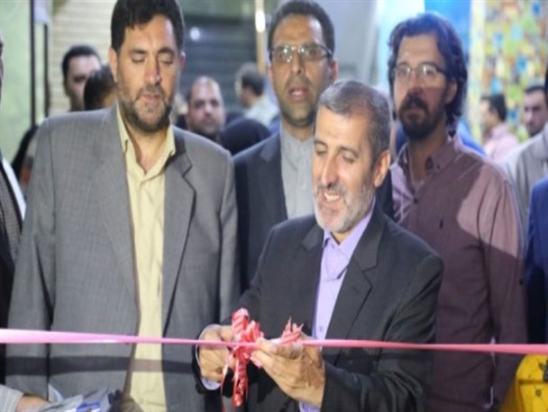 گشایش نمایشگاه نقاشی و خوشنویسی رضوی کودکان و نوجوانان در سمنان +تصاویر