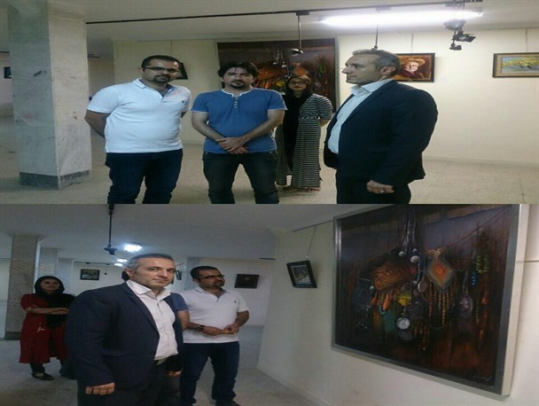 برپایی نمایشگاه بزرگ نقاشی در پیرانشهر + تصاویر