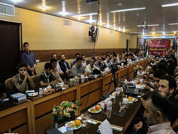 مراسم تجلیل از خبرنگاران در سپاه شهدای  آذربایجان غربی