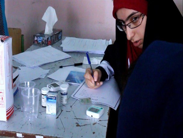 عکس/اردوی جهادی دانشگاه علوم پزشکی در روستاهای چایپاره