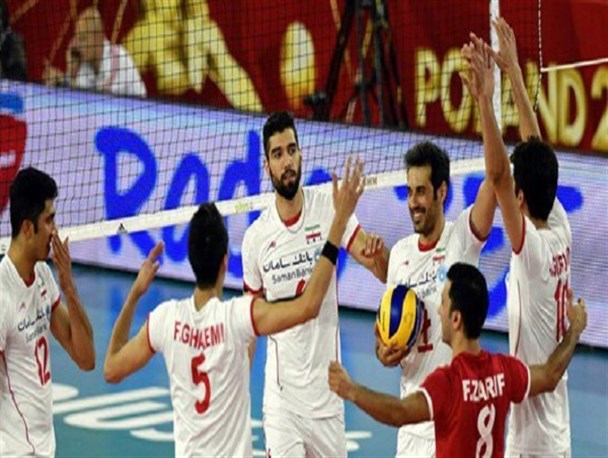برد شیرین تیم ملی والیبال ایران مقابل چین