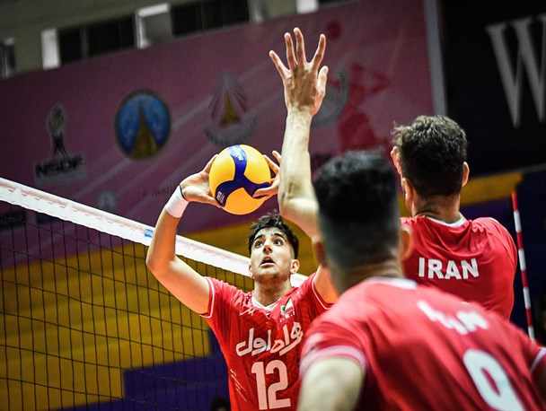 والیبال نوجوانان آسیا؛ پیروزی 5 سته متوالی شاگردان وکیلی برابر چین