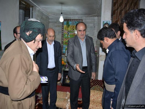 حاشیه های سفر استاندار کرمانشاه به شهرستان جوانرود از نگاه دوربین