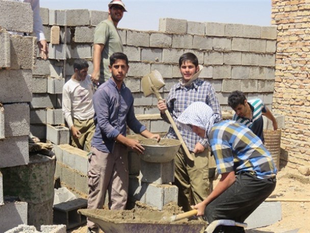 گروه جهادی شهید مسعود خاکی  در روستاهای فسا