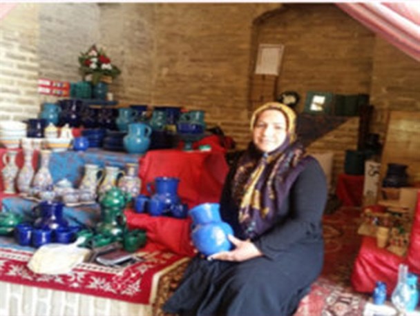 کاروانسرای حاج کمال چرخ اشتغال بانوان را می‌چرخاند