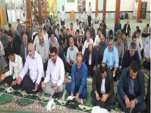 مراسم پرفیض دعای عرفه در تالش برگزار شد