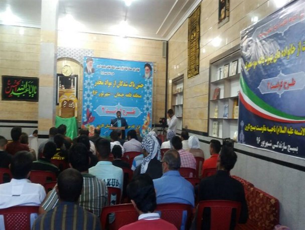 جشن پاک شدگان از مواد مخدر در قلعه چنعان برگزار شد +تصاویر