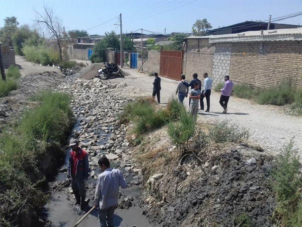هزینه ۸۵۰ میلیون اعتبار در دو روستای بخش مرکزی کلاله+ تصاویر