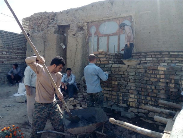 اردوی جهادی دانشجویان در شهرستان خنداب+تصاویر