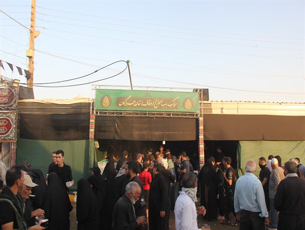 نگاهی به موکب‌ باب‌الحوائج در سامرا از دریچه دوربین