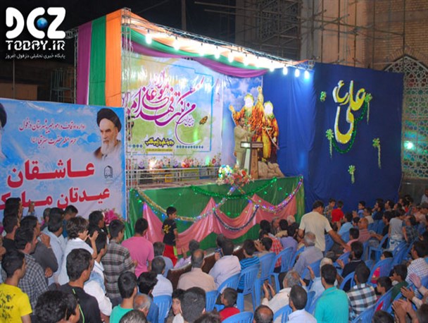 دزفول در شب عید سعید غدیر خم، غرق در جشن و سرور شد+ تصاویر