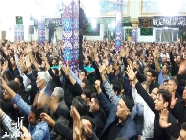 استقبال پارس‌آبادی‌ها از محرم با برگزاری آئین طشت گذاری+تصاویر