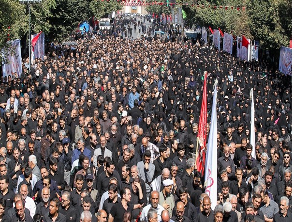 استان قزوین در محرم حسینی به سوگ شهدای کربلا نشست+تصاویر