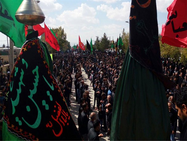 مراسم عزادارای تاسوعای حسینی در صفاشهر برگزار شد