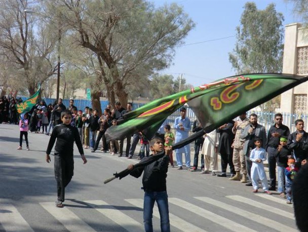 میرجاوه در عاشورای حسینی غرق ماتم شد