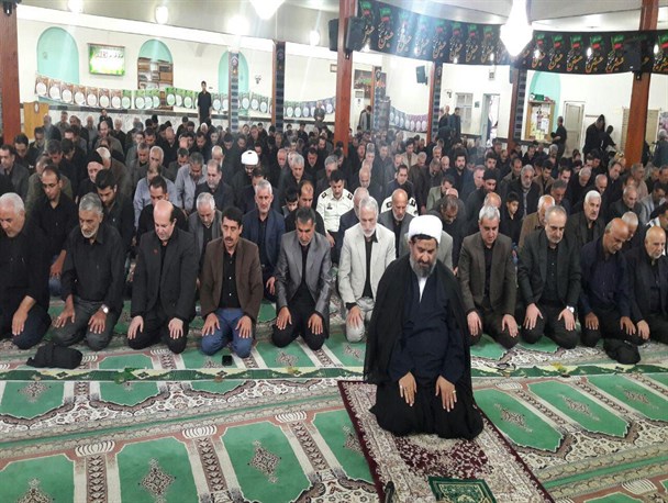 نماز ظهر عاشورا در تالش برپا شد