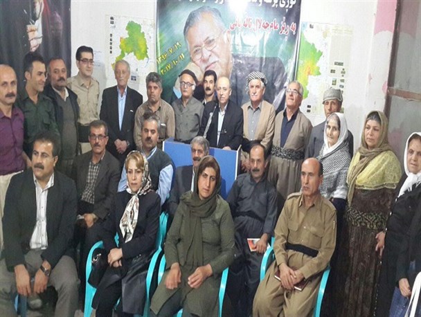 مراسم یادبود جلال طالبانی در بوکان برگزار شد