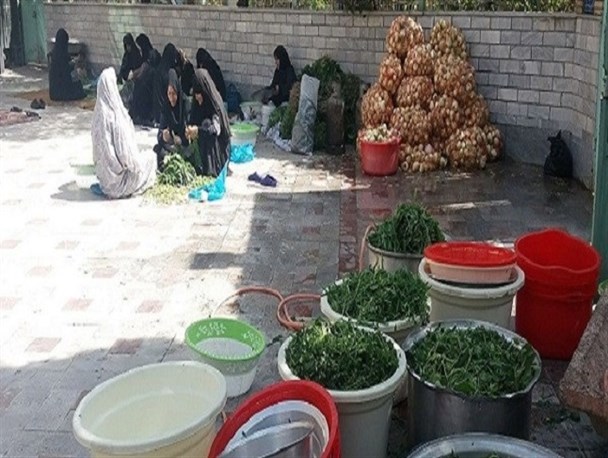 شور و دلدادگی بانوان اراکی برای برپایی موکب‌های اربعین
