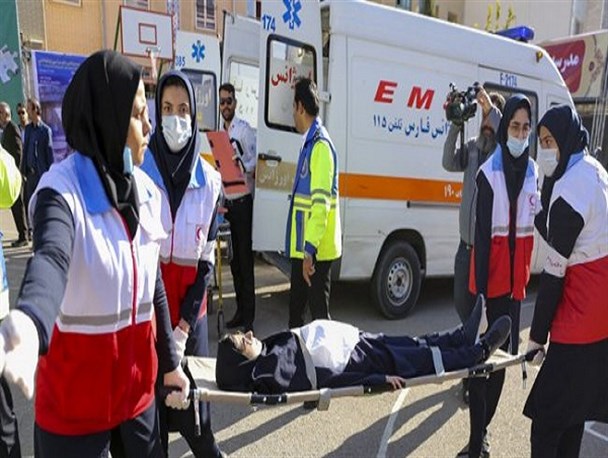 مانور کاهش اثرات بلایای طبیعی در بروجرد برگزار شد