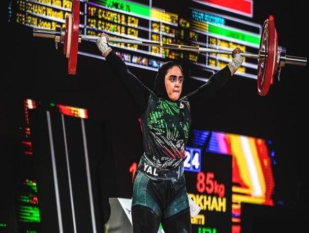 وزنه‌برداری قهرمانی آسیا| ششمی ارجمندخواه در دسته 76 کیلوگرم زنان
