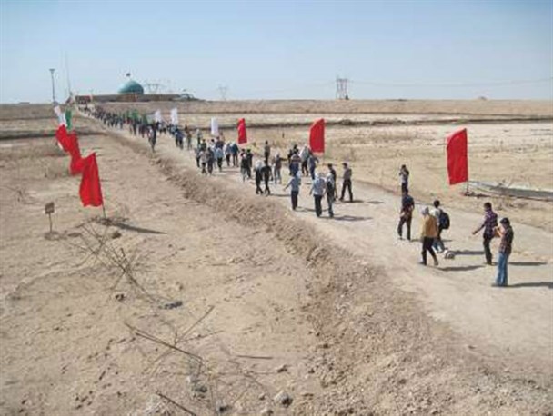 دومین کاروان راهیان نور دانش آموزی شهرستان های باقرشهر ، کهریزک و حسن آباد به مناطق عملیاتی غرب اعزام شدند