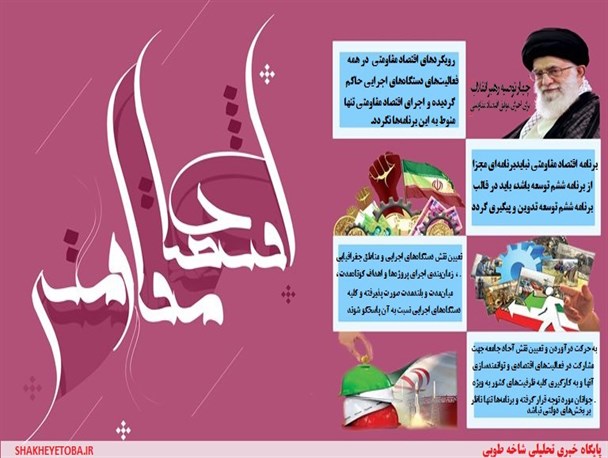 اینفوگراف/توصیه های مهم رهبر انقلاب برای اجرای موفق اقتصاد مقاومتی