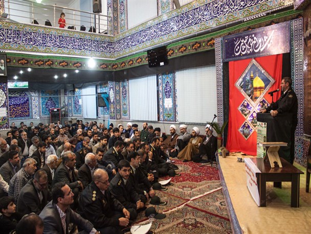 برگزاری یادواره شهدای"سرپیر" گرگان با سخنرانی رییس پلیس راهور ناجا+تصاویر