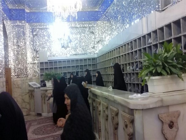 ۸ کفشداری ویژه بانوان در حرم مطهر رضوی آغاز به کار می‌کند