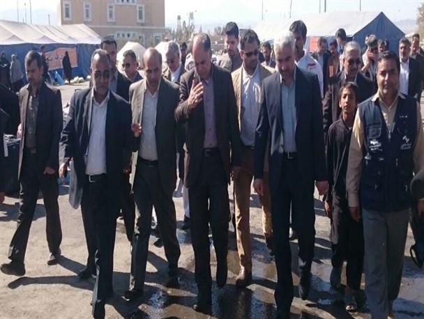 بازدید استاندارسیستان و بلوچستان از پایانه مرزی میرجاوه