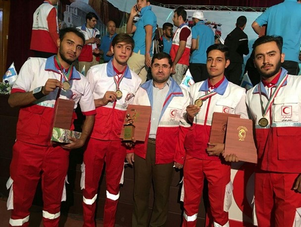 کسب عناوین برتر استانی و شهرستانی توسط جوانان هلال احمر تویسرکان+تصاویر