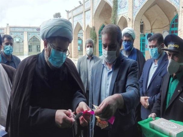 افتتاح کارگاه خیاطی و تولیدی کفش در شبستان حرم امامزاده احمد (ع) شهرستان سنقروکلیایی
