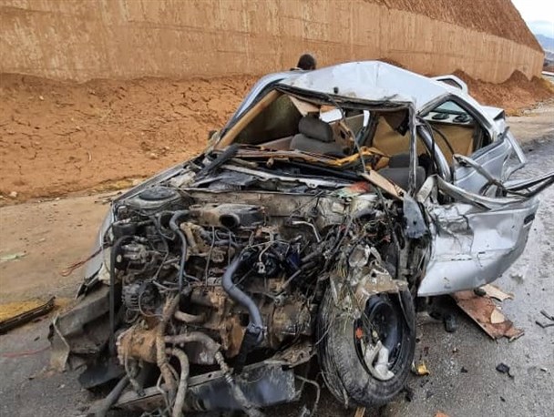 قربانی شدن یک نفر بر اثر تصادف در محور یاسوج-اصفهان+عکس