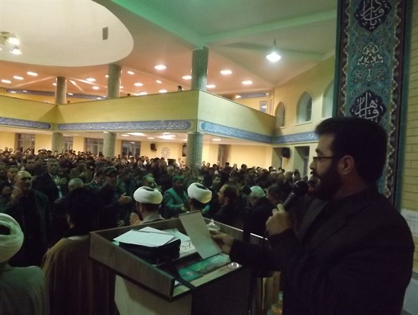آیین عزاداری سالروز شهادن امام رضا (ع) در ورزقان برگزار شد+ تصاویر