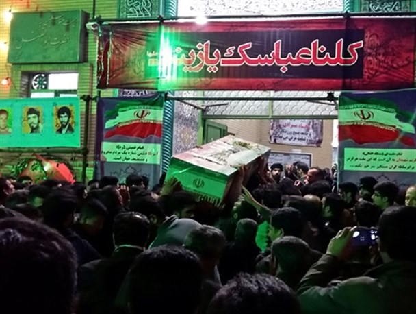 وداع با شهید مدافع حرم، سجاد مرادی در اصفهان/ تصاویر