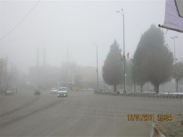 روایتی تصویری از تویسرکان در مه