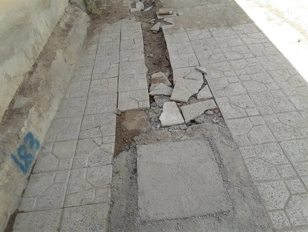 حرکت لاک پشتی پروژه ها در سرابله +تصاویر