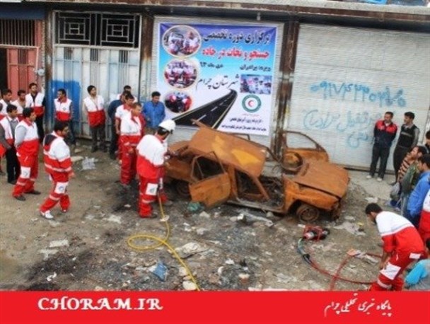 دوره تخصصی جستجو و نجات در جاده هلال احمر در شهرستان چرام+تصاویر