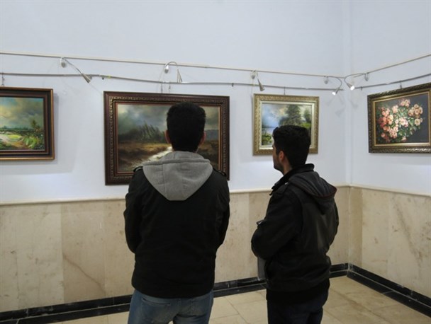 نمایشگاه نقاشی هنرمند معروف گلستانی