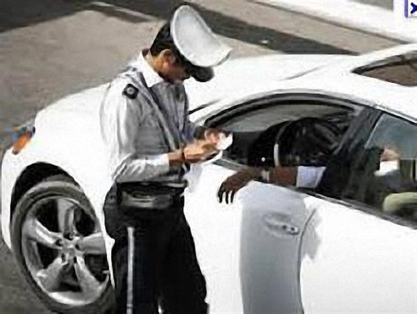 توقیف خودروی متخلف با 3 میلیون تومان خلافی در درگز
