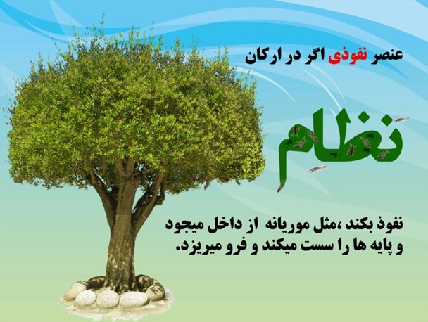 عنصر نفوذی درخت انقلاب را سست می‌کند